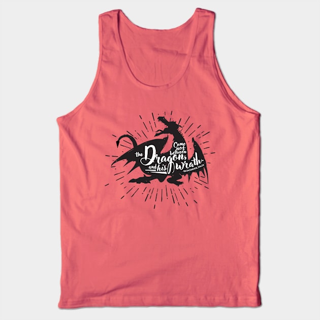 A Dragon's Wrath Tank Top by DavidByronHicks